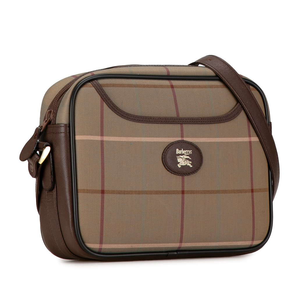 Burberry Vintage Check Canvas Crossbody - 2