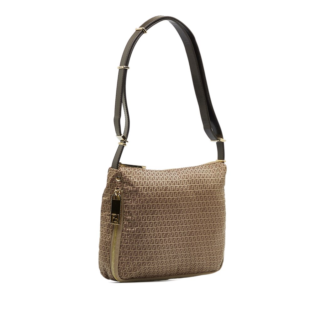 Fendi Micro Zucchino Nylon Shoulder Bag - 2