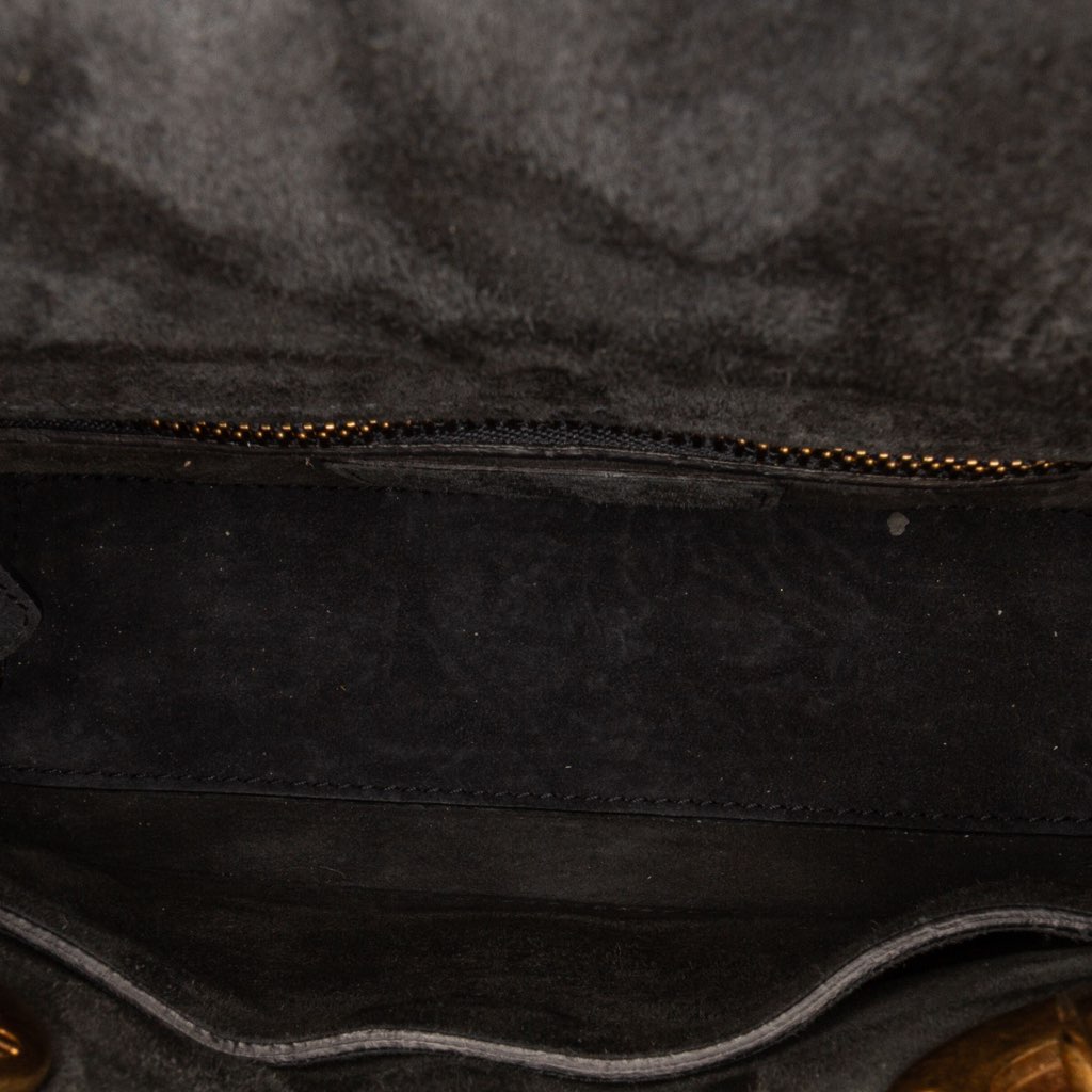 Dior Mini Denim Cannage Studded Supple Lady Dior - 4