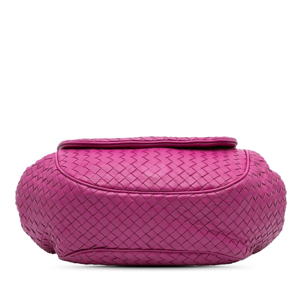 Bottega Veneta Nappa Intrecciato Flap Crossbody - 3