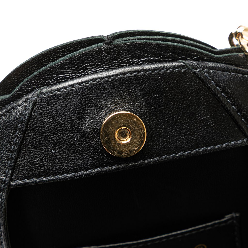 Chanel Lambskin and Satin Camellia Flower Evening Bag - Detail 2