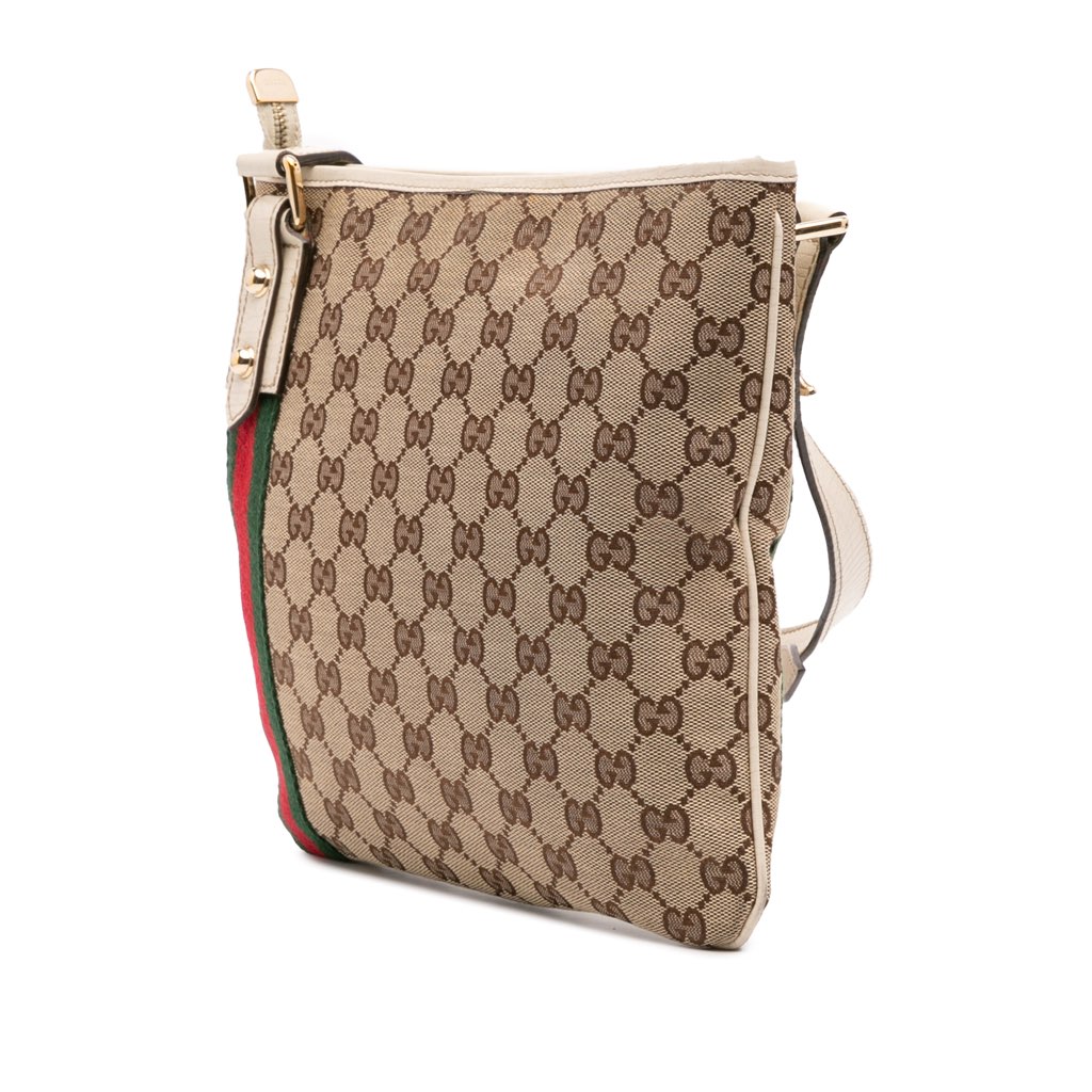 Gucci GG Canvas Jolicoeur Crossbody - 2