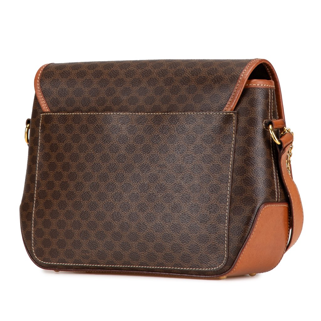 Celine Macadam Coated Canvas Crossbody - 2