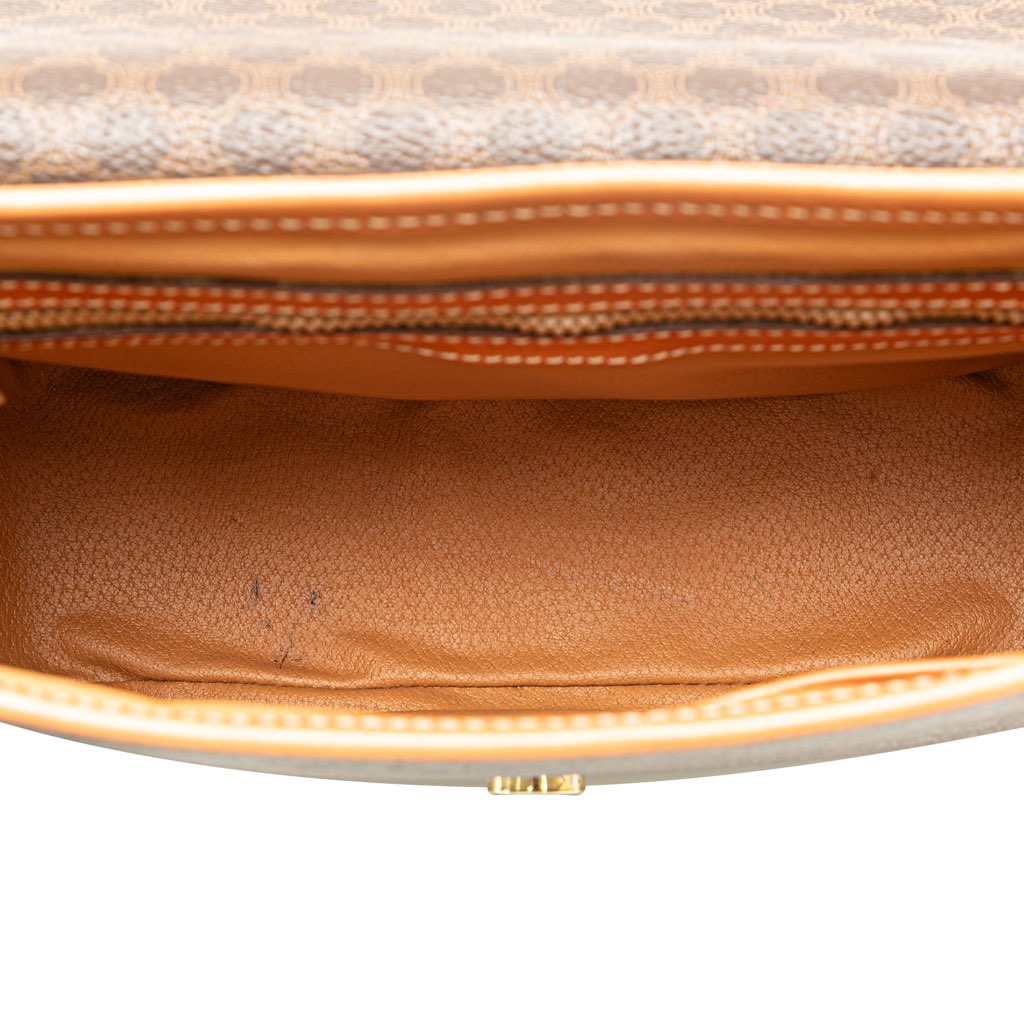 Celine Macadam Coated Canvas Crossbody - 4