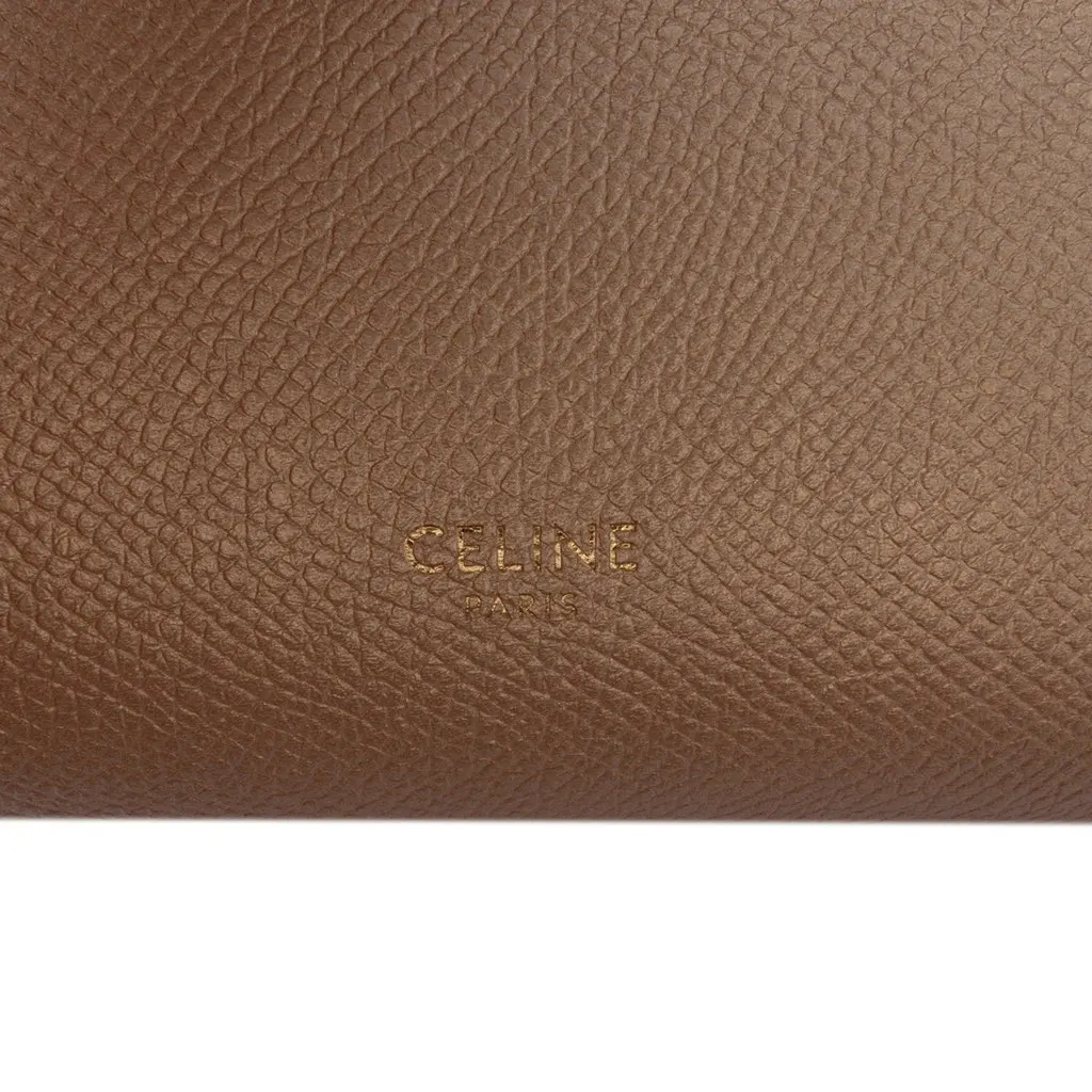 Celine Nano Grained Calfskin Belt Bag Gold Leather Good - Box View
