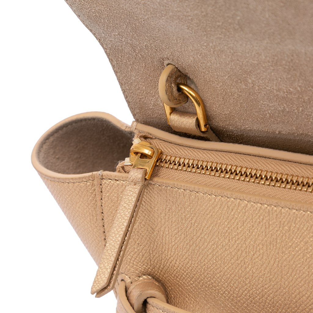 Celine Nano Grained Calfskin Belt Bag - Image 11