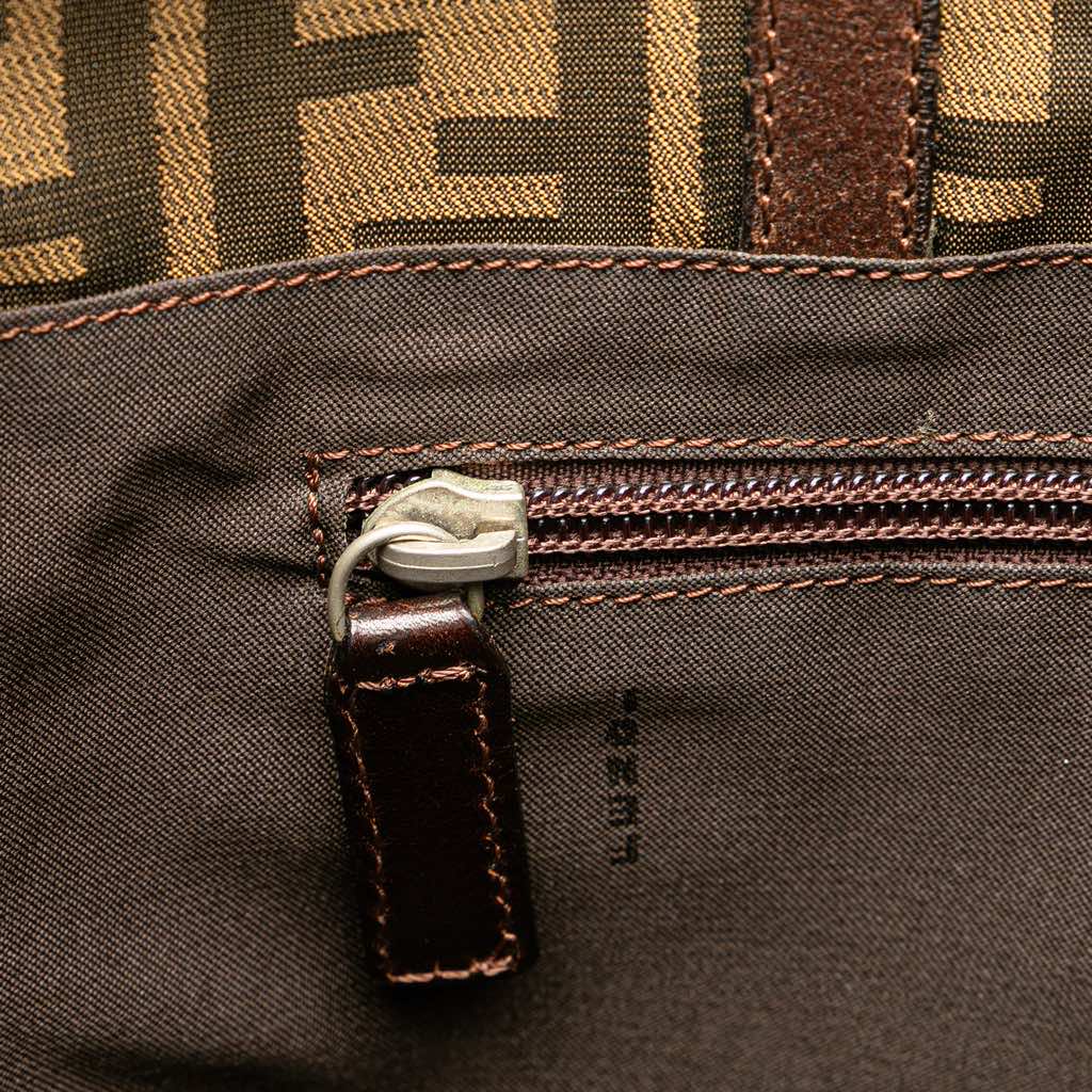 Fendi Zucca Canvas Tote - Side view