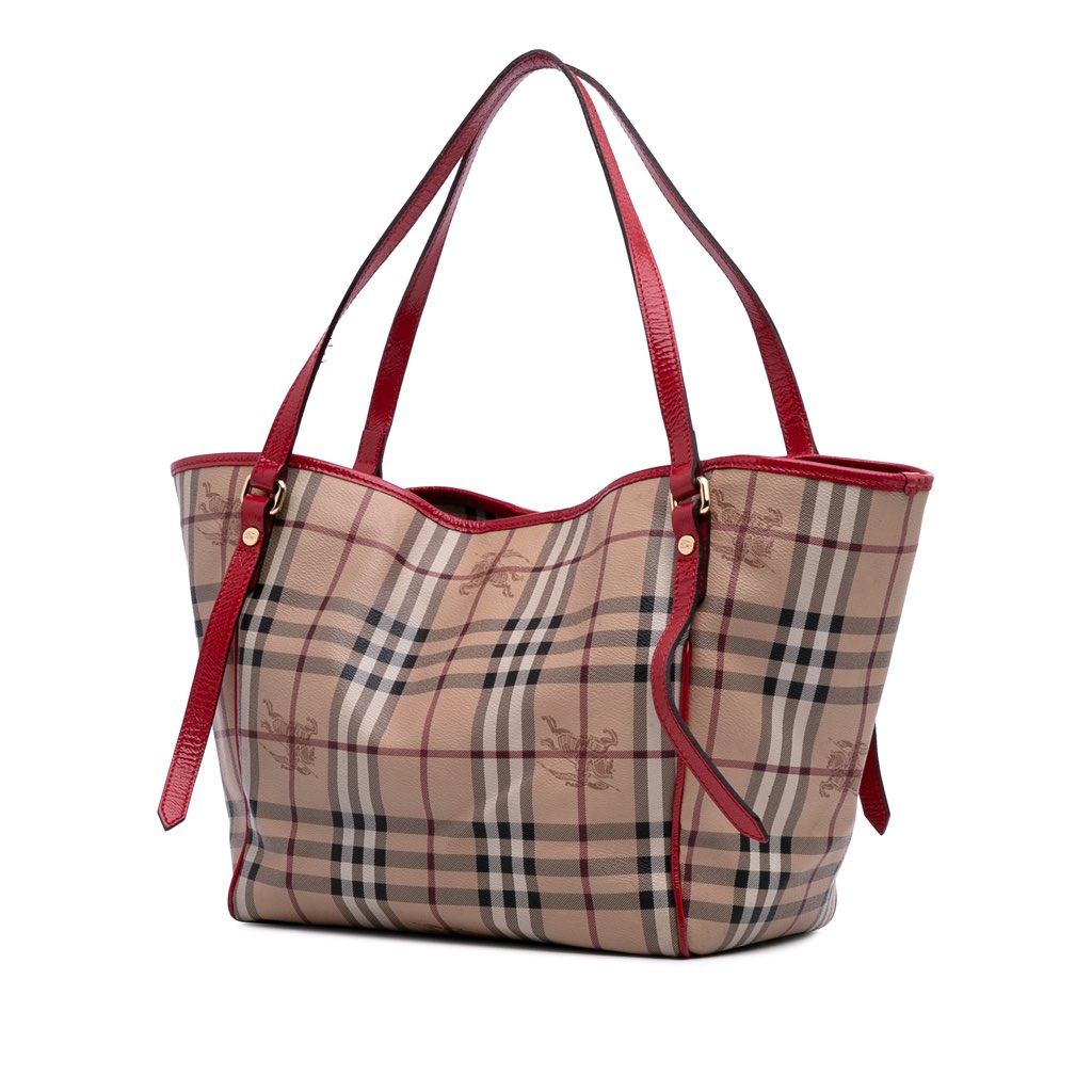 Burberry Small Haymarket Check Coated Canvas Canterbury Tote - 2