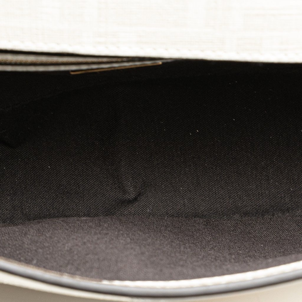 Fendi Zucca Graphic Print Coated Canvas Bikini Girls Baguette Satchel - 4