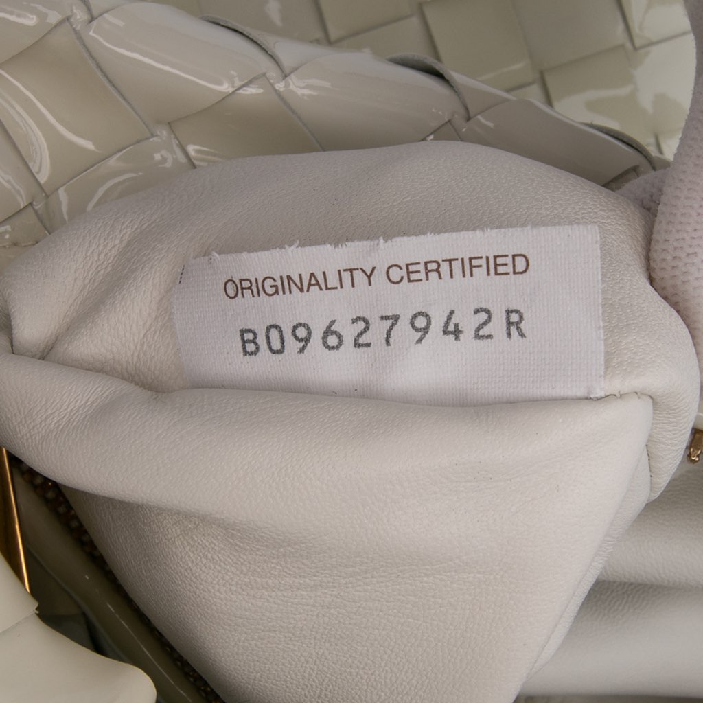 Bottega Veneta Mini Patent Intrecciato Jodie - 5