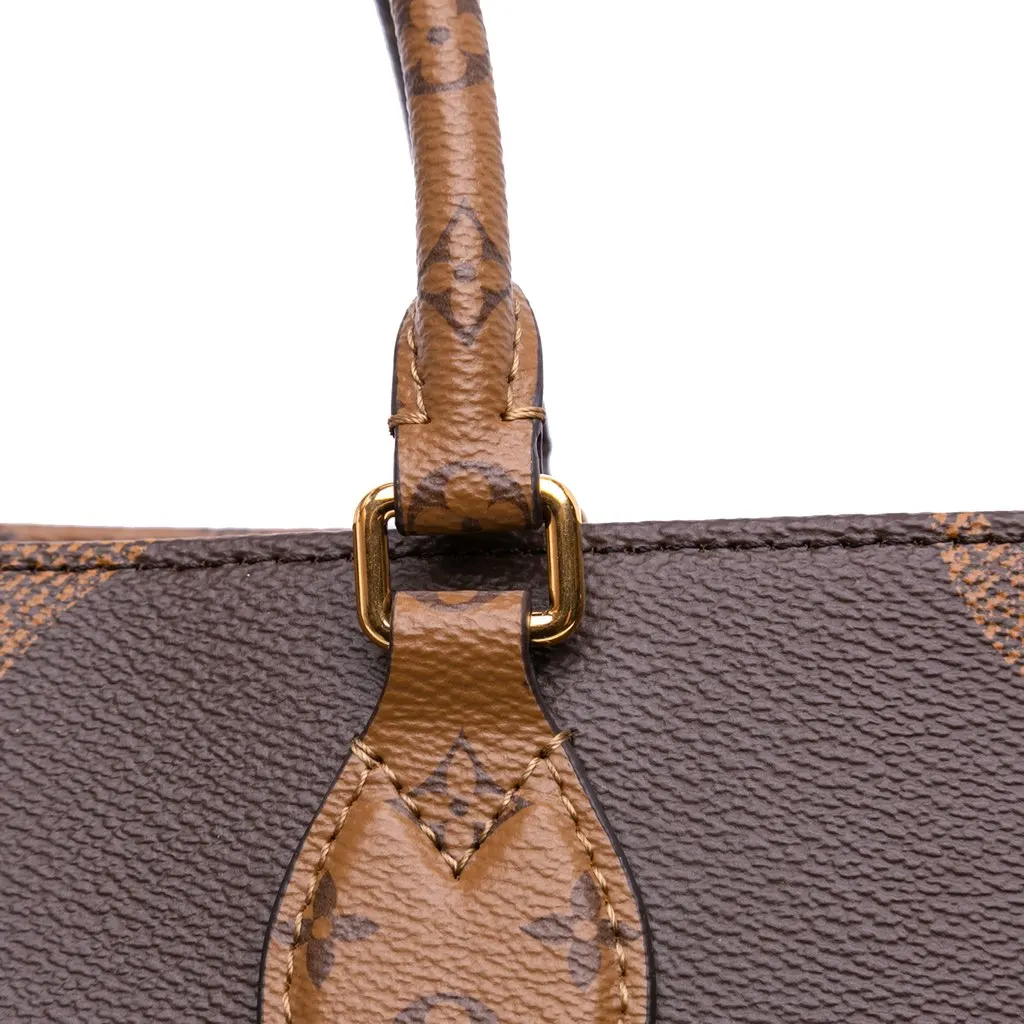Louis Vuitton Monogram Giant OnTheGo MM Brown Canvas Good - Box View