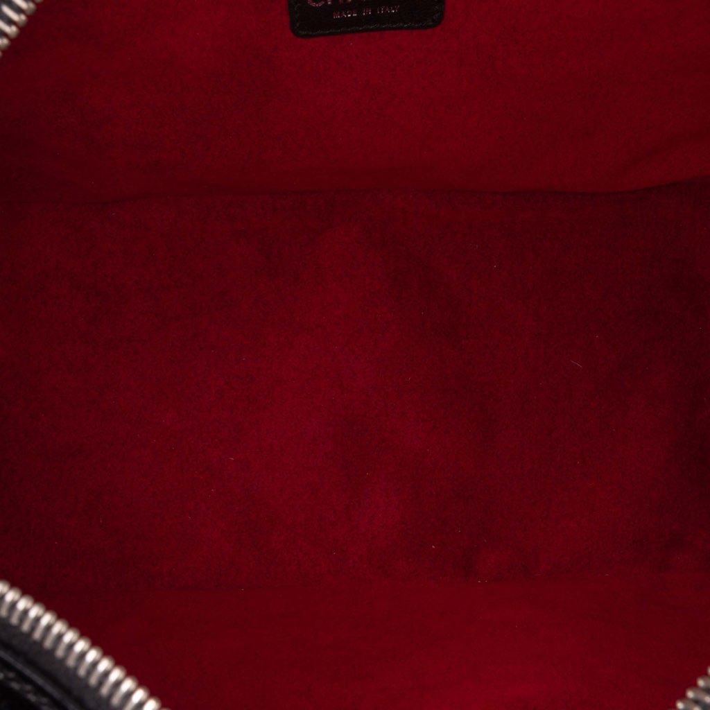 Chanel CC Chocolate Bar Patent Bowler Bag - 4