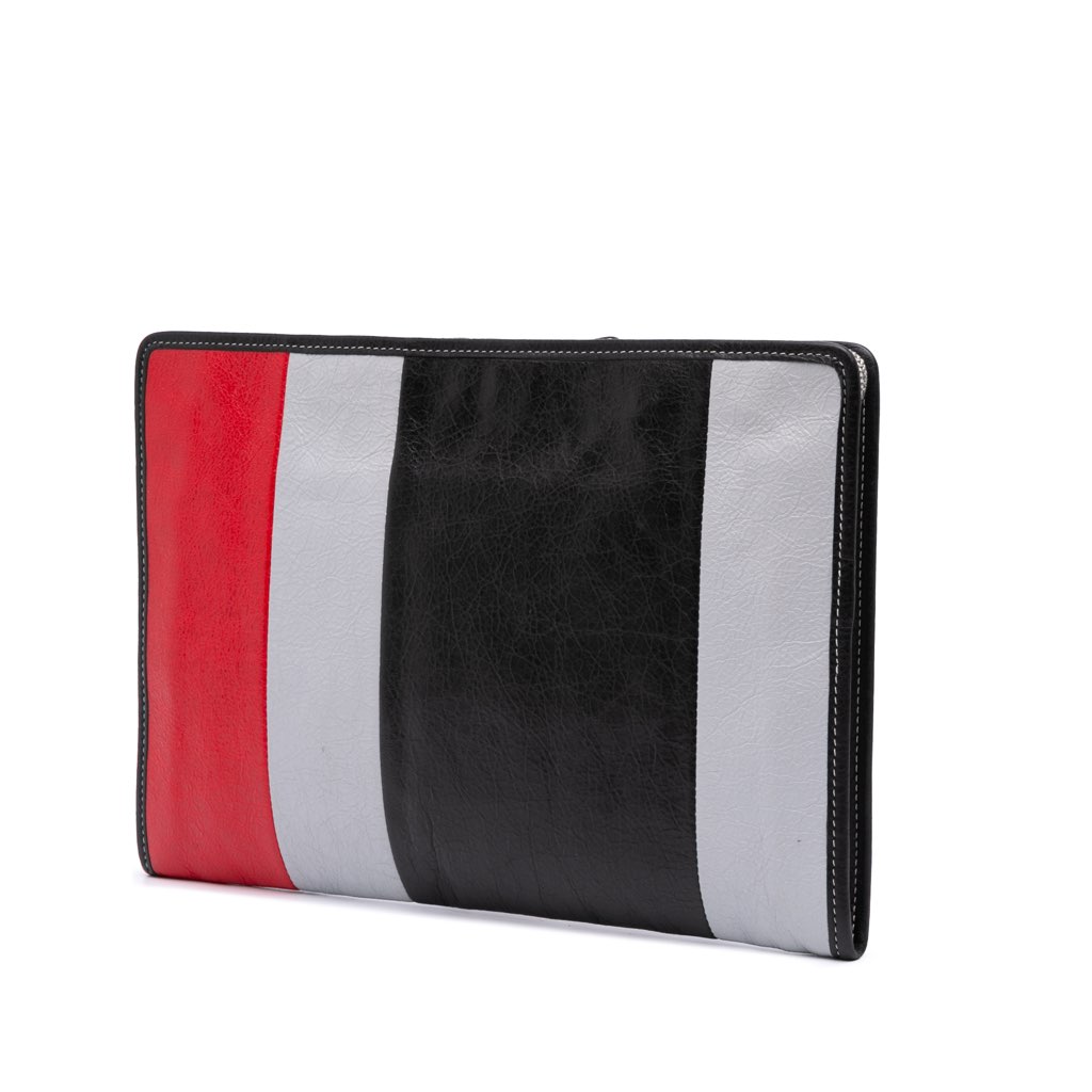 Balenciaga Lambskin Bazar Clutch - 2