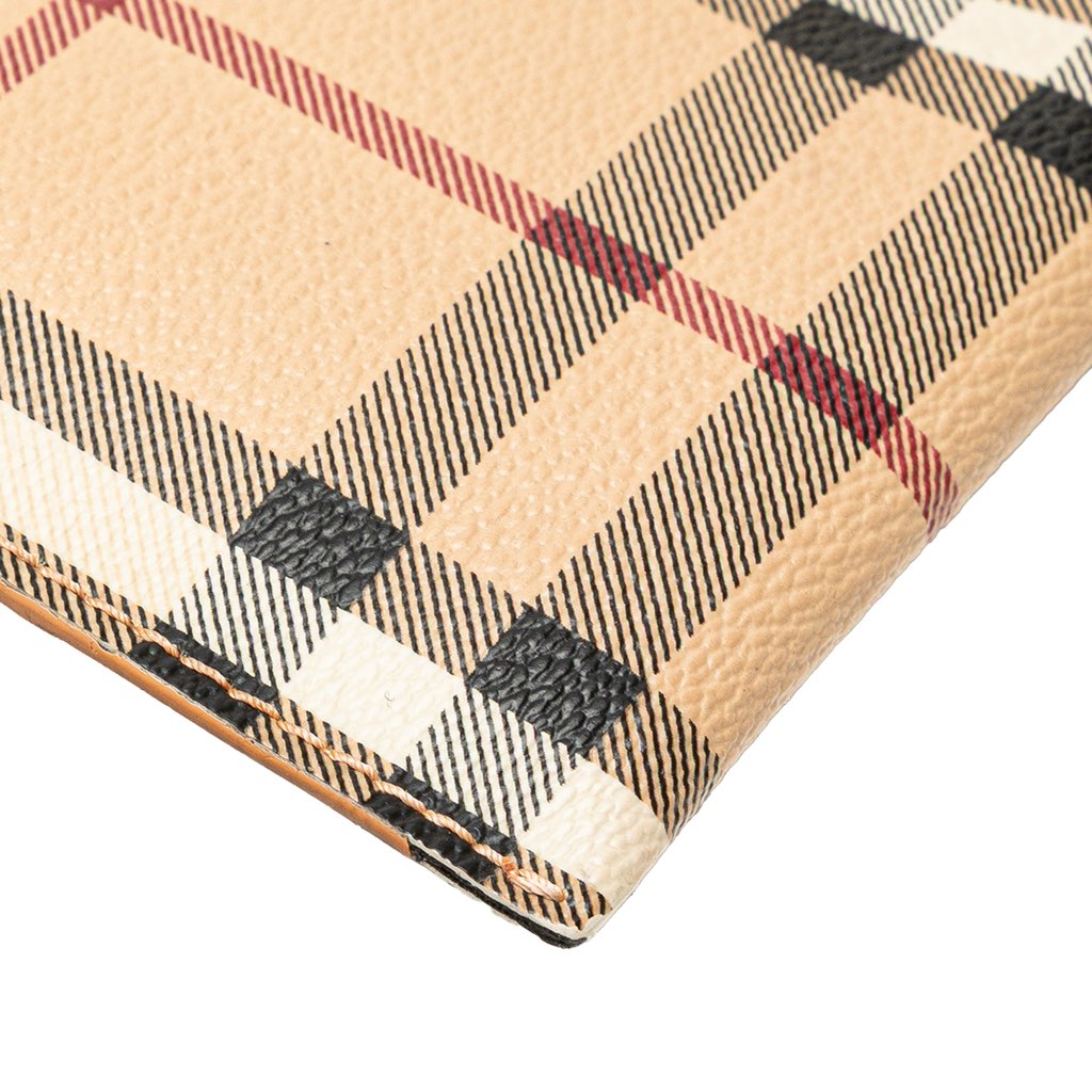 Burberry Haymarket Check Coated Canvas Peyton Crossbody - Image 10