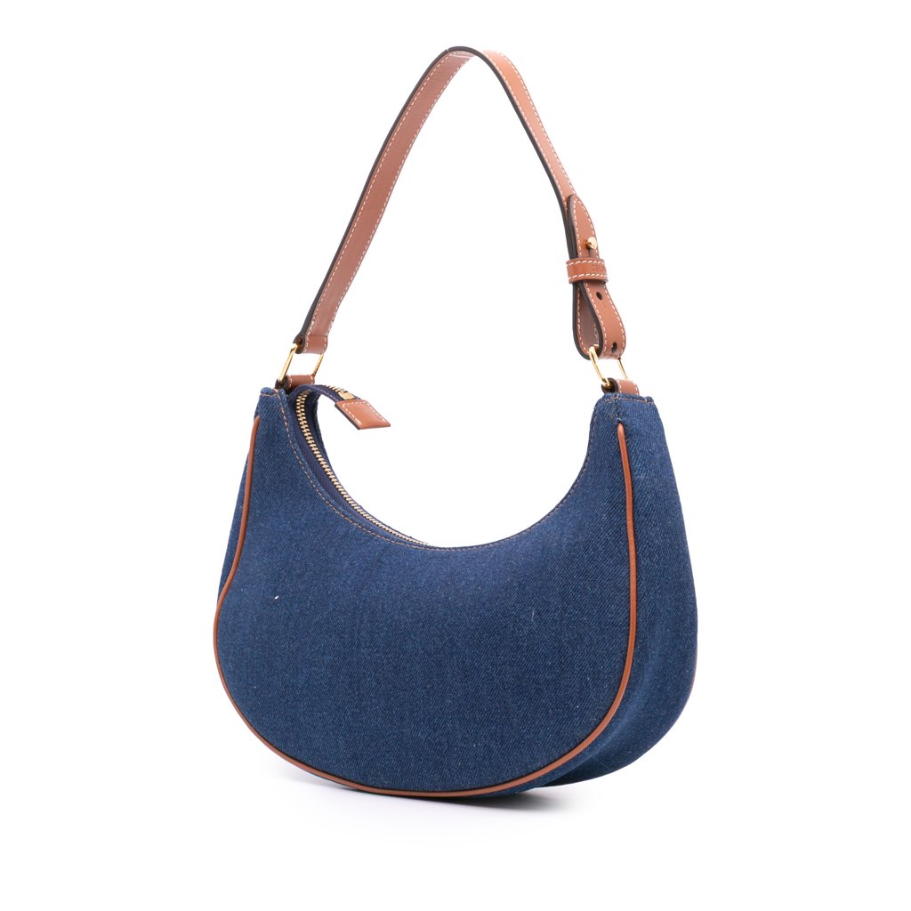 Celine Denim Ava Shoulder Bag - 2
