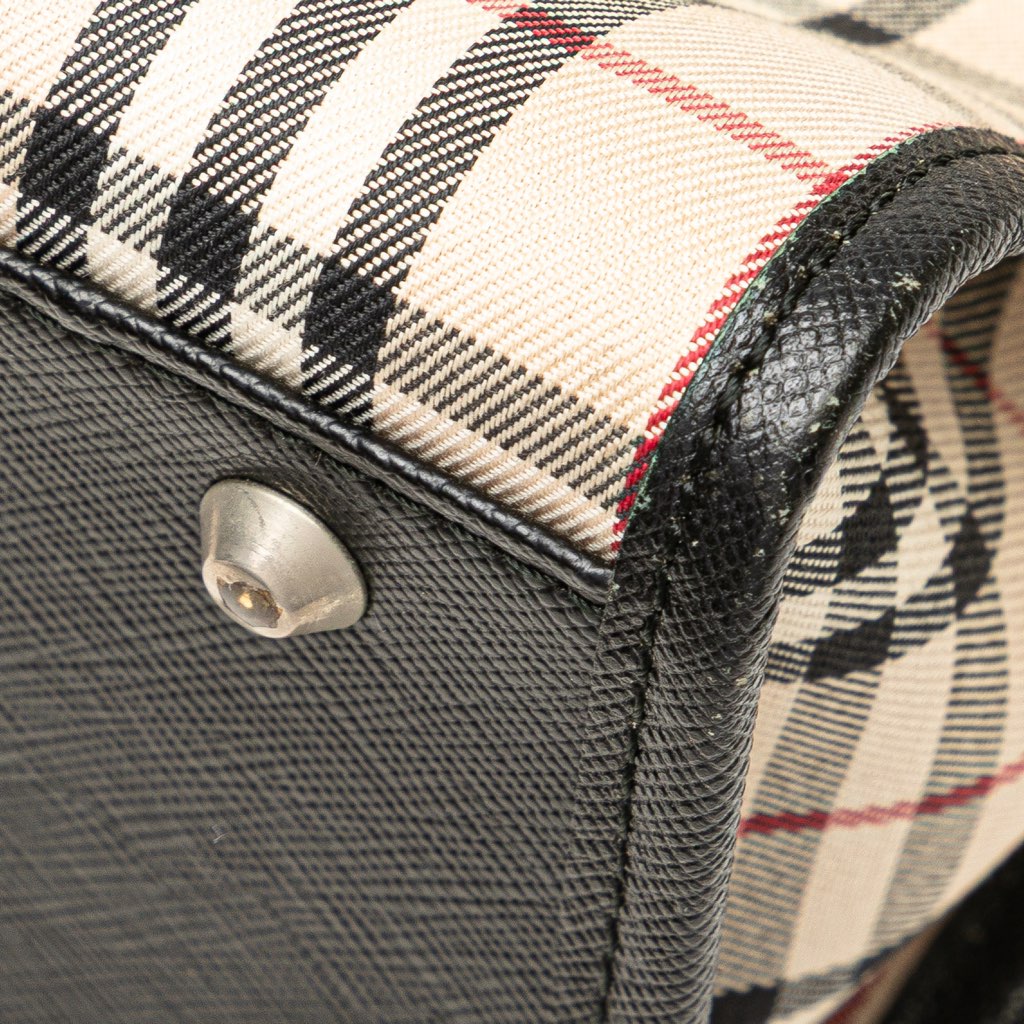 Burberry House Check Canvas Handbag - Detail 2