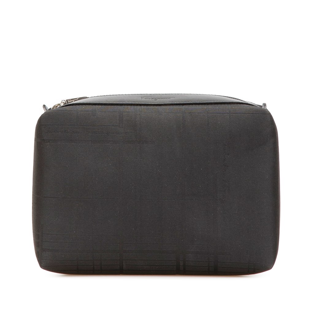Salvatore Ferragamo Nylon Zip Pouch