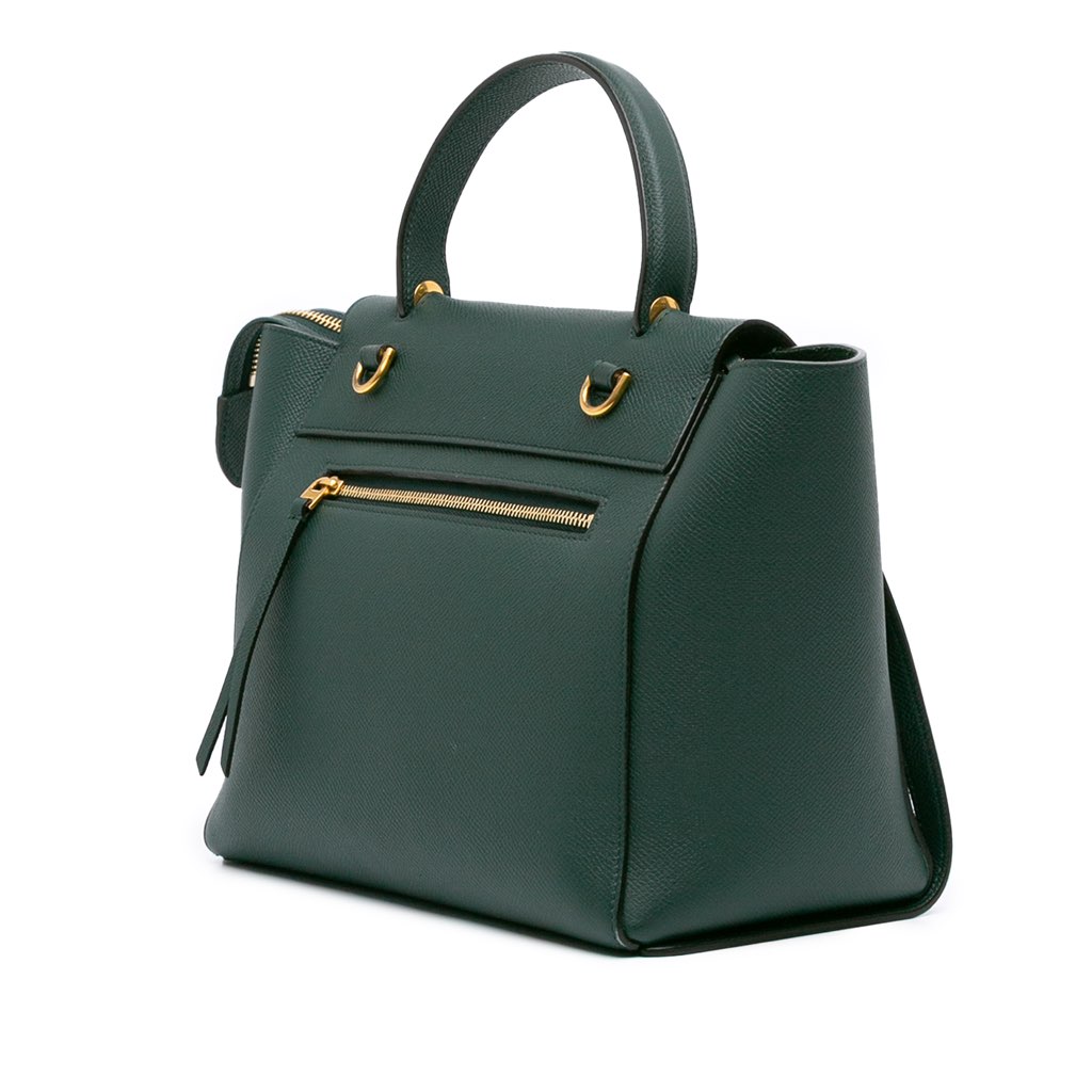 Celine Micro Grained Calfskin Belt Bag - 2