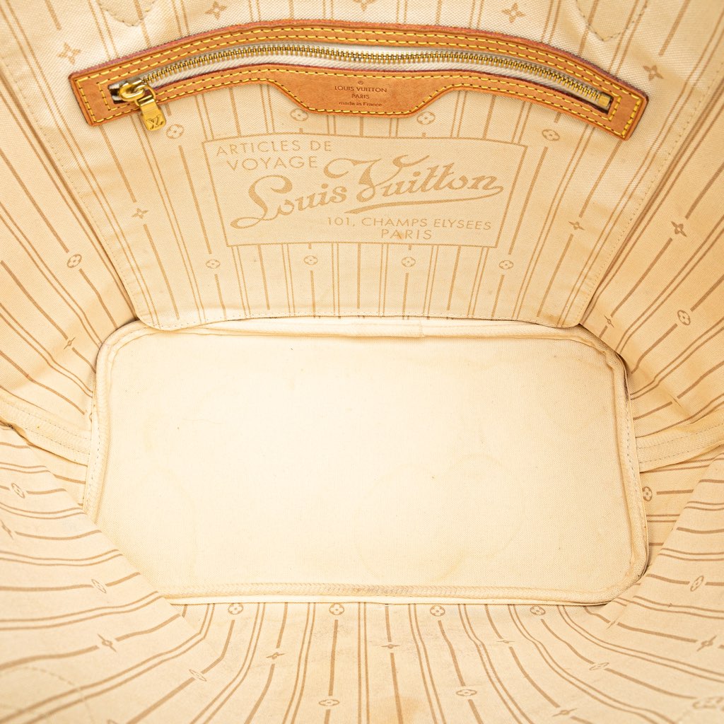 Louis Vuitton Damier Azur Neverfull MM - 4
