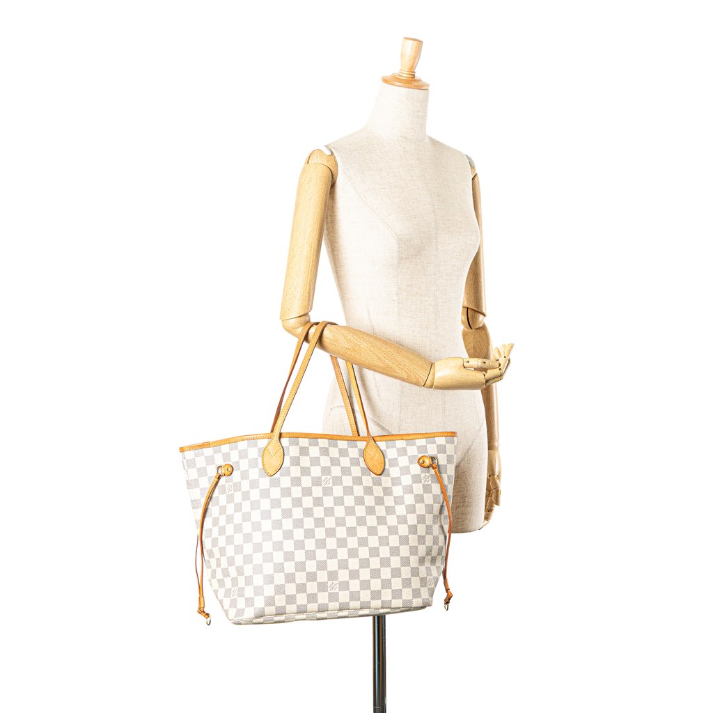 Louis Vuitton Damier Azur Neverfull MM - Image 10