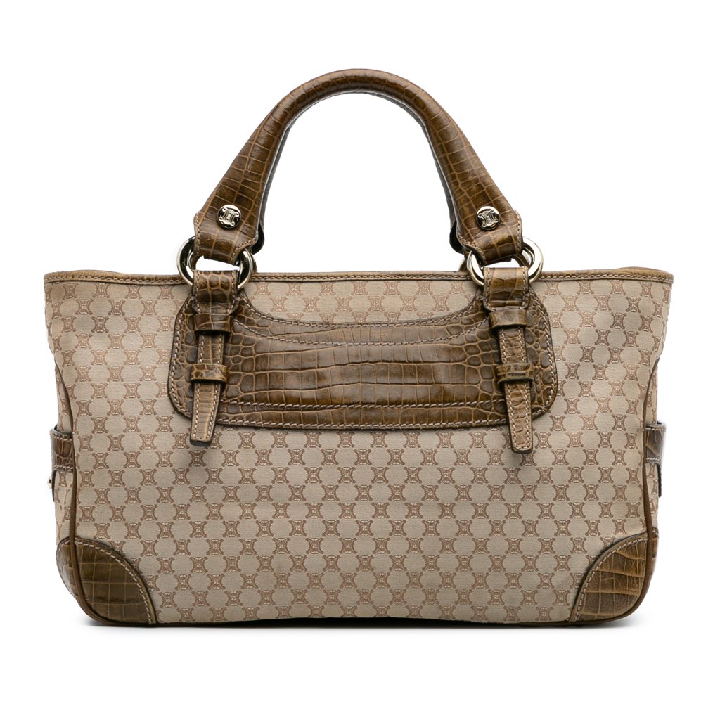 Celine Macadam Canvas Boogie Handbag