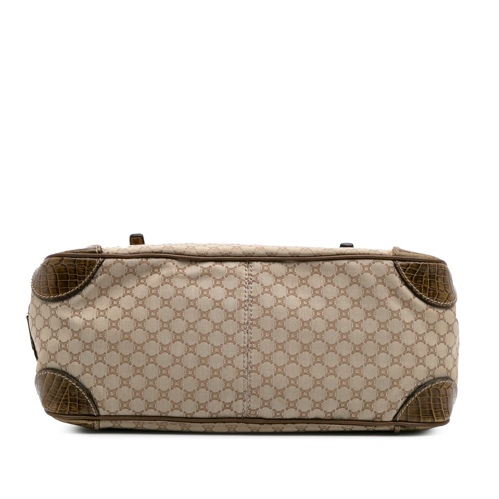 Celine Macadam Canvas Boogie Handbag - Image 6