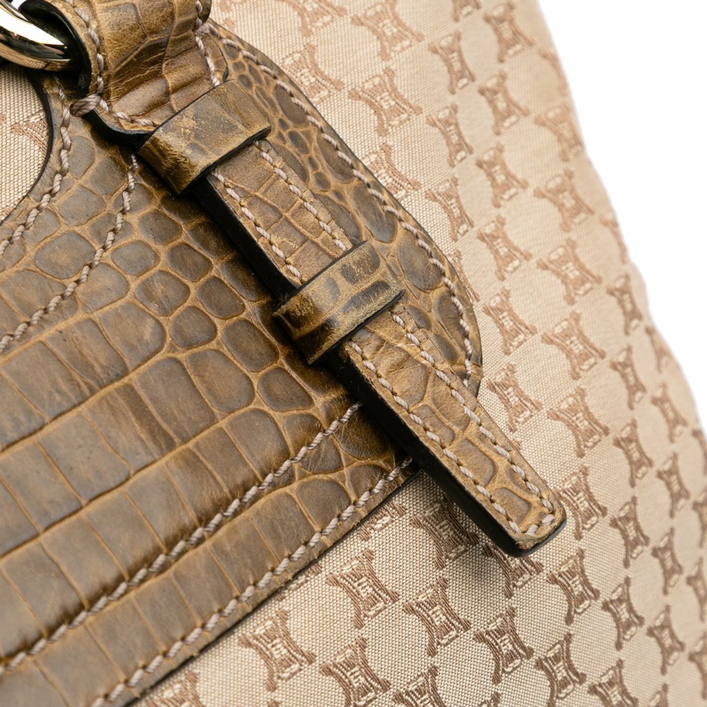 Celine Macadam Canvas Boogie Handbag - Image 10