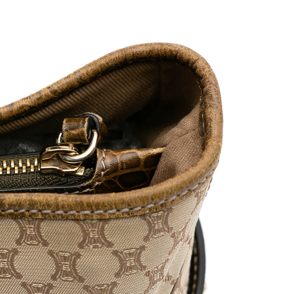 Celine Macadam Canvas Boogie Handbag - Image 11