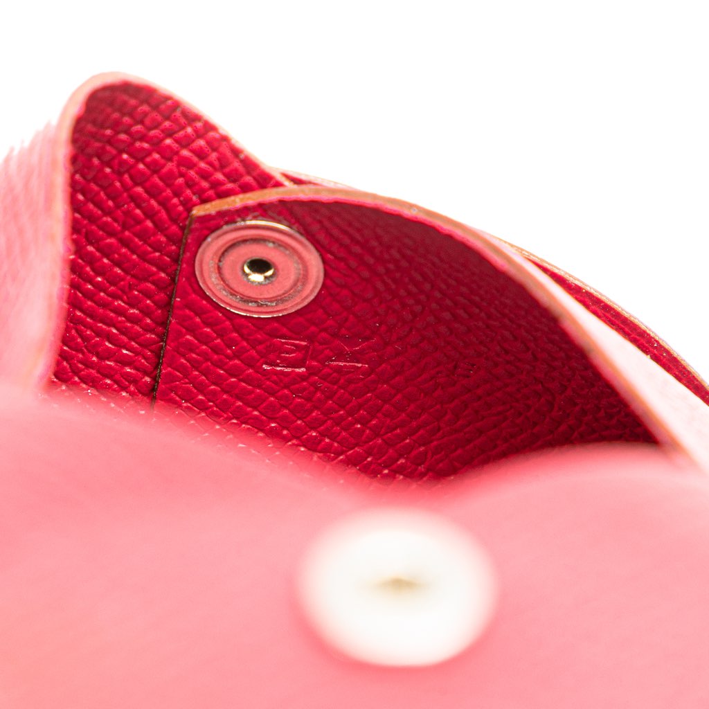 Hermès Epsom Calvi Card Holder - Detail 1