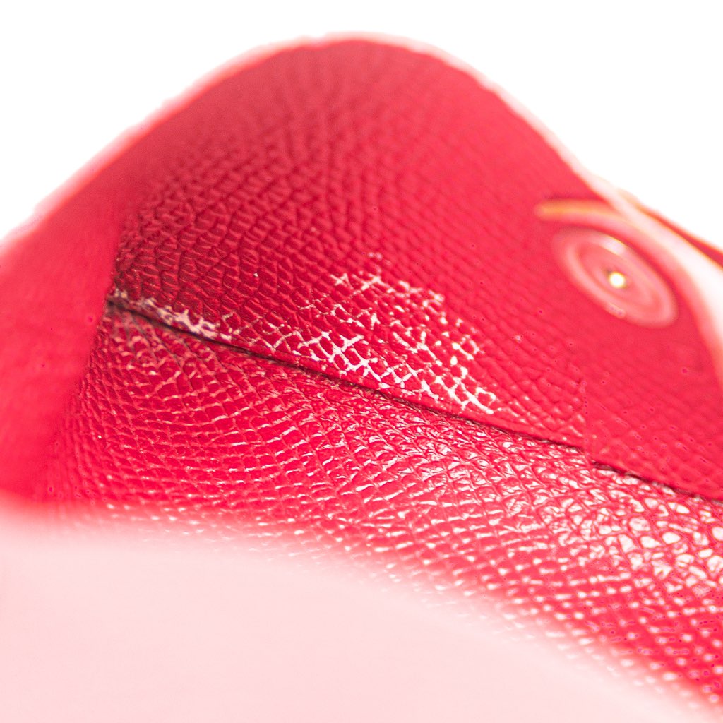 Hermès Epsom Calvi Card Holder - Detail 2