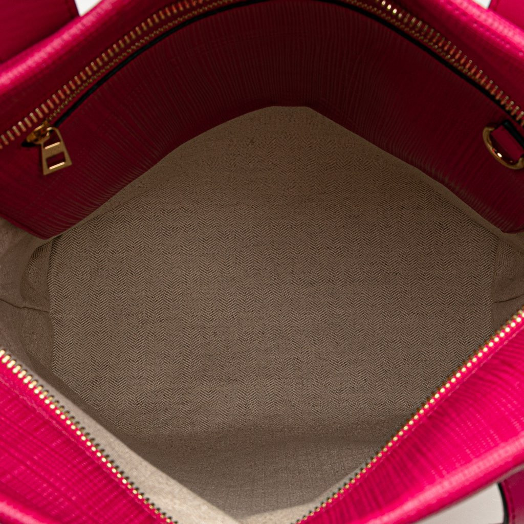 Loewe Anagram Leather Shopper Tote - 4