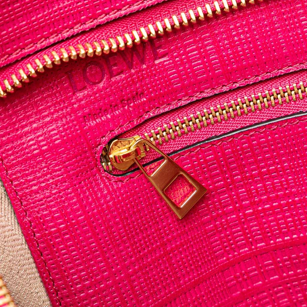 Loewe Anagram Leather Shopper Tote - Detail 2