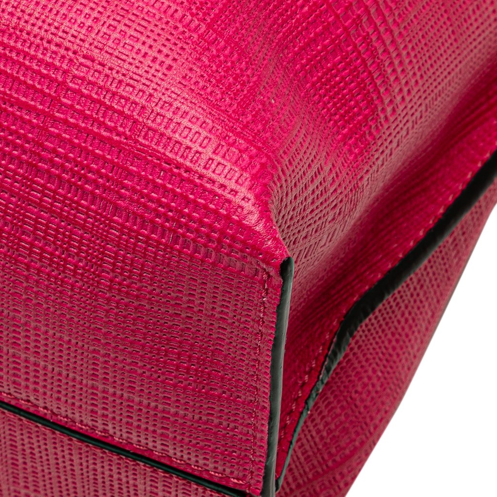 Loewe Anagram Leather Shopper Tote - Image 11