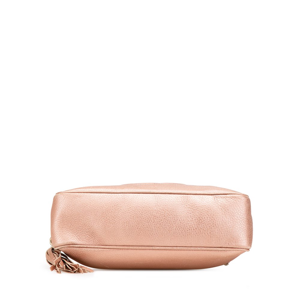 Gucci Leather Soho Chain Zip Shoulder Bag - Image 6