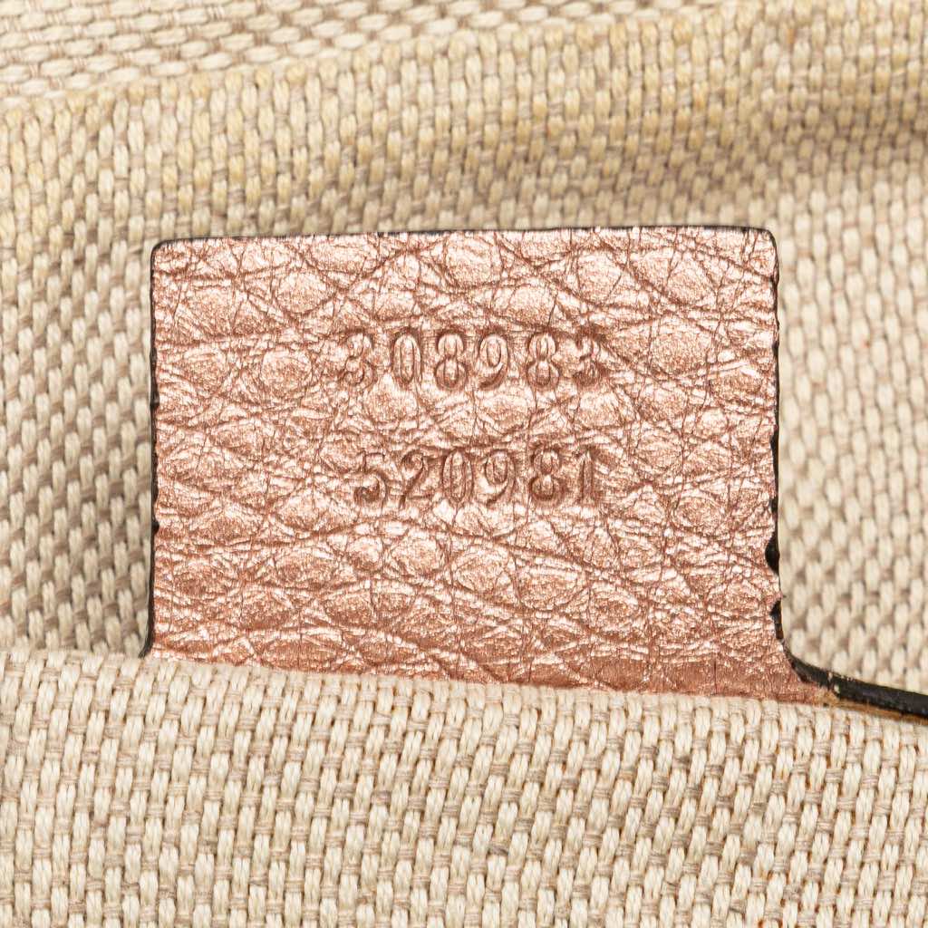Gucci Leather Soho Chain Zip Shoulder Bag - Detail 1