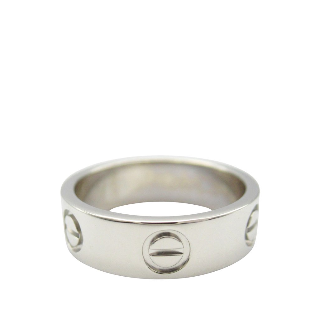 Cartier Platinum Classic Love Ring - 2