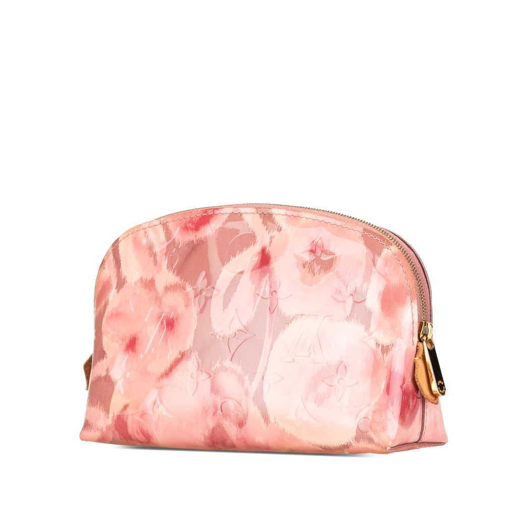 Louis Vuitton Monogram Vernis Ikat Cosmetic Pouch - Back view