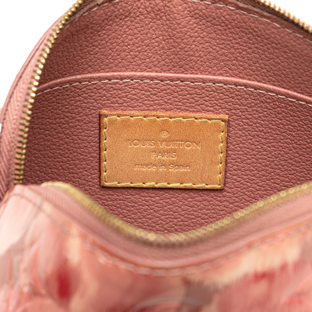 Louis Vuitton Monogram Vernis Ikat Cosmetic Pouch - Side view