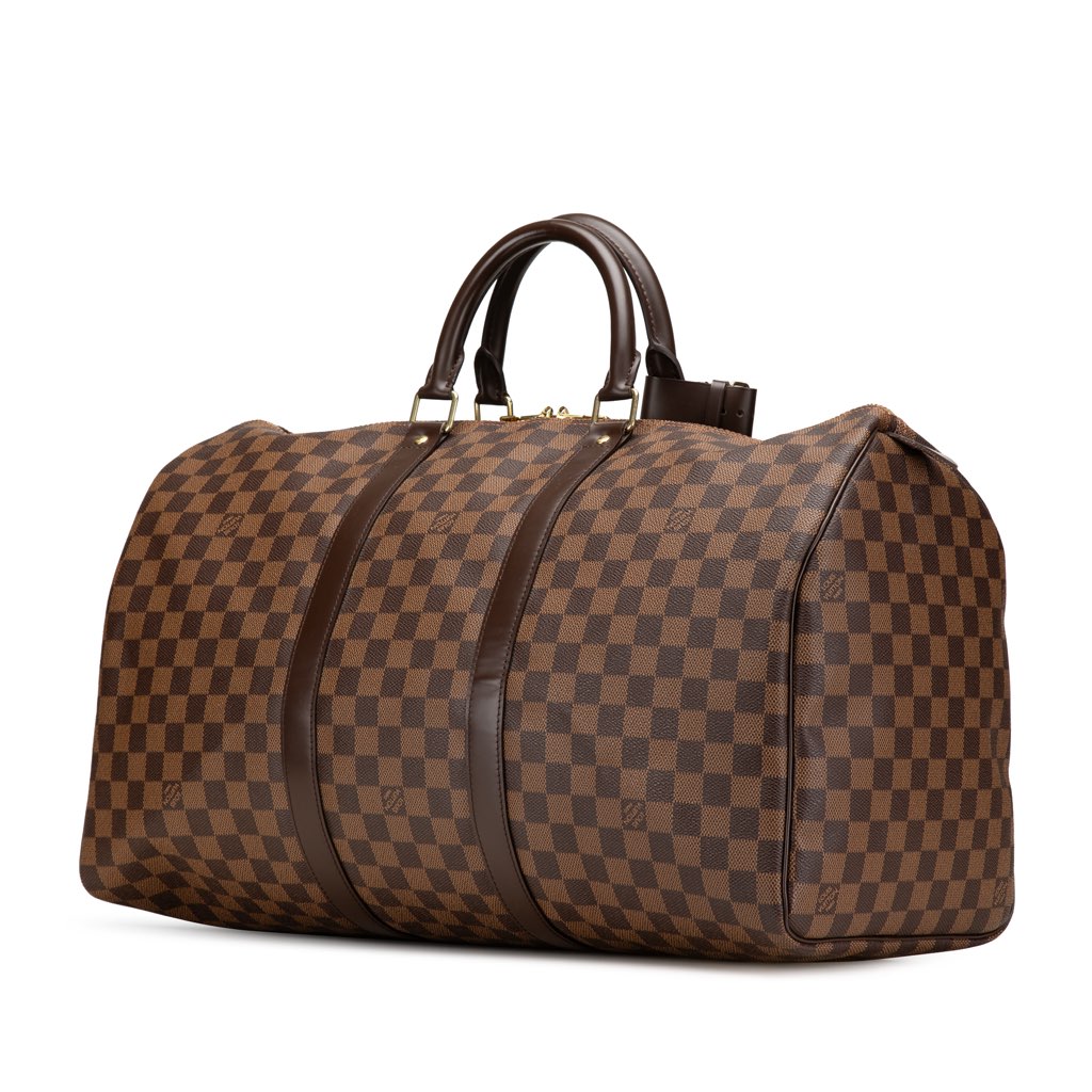 Louis Vuitton Damier Ebene Keepall 50 - Back view