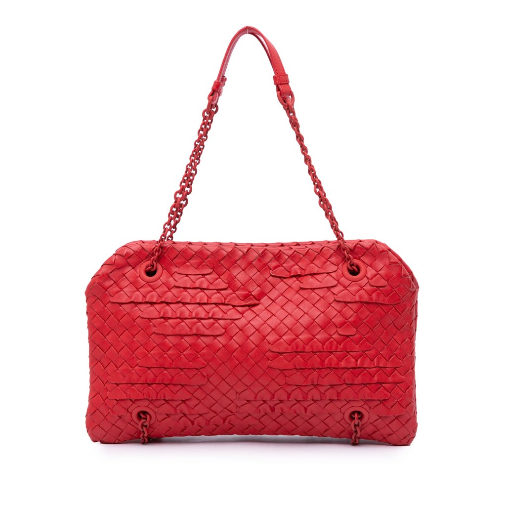 Bottega Veneta Nappa Intrecciato Duo Shoulder Bag