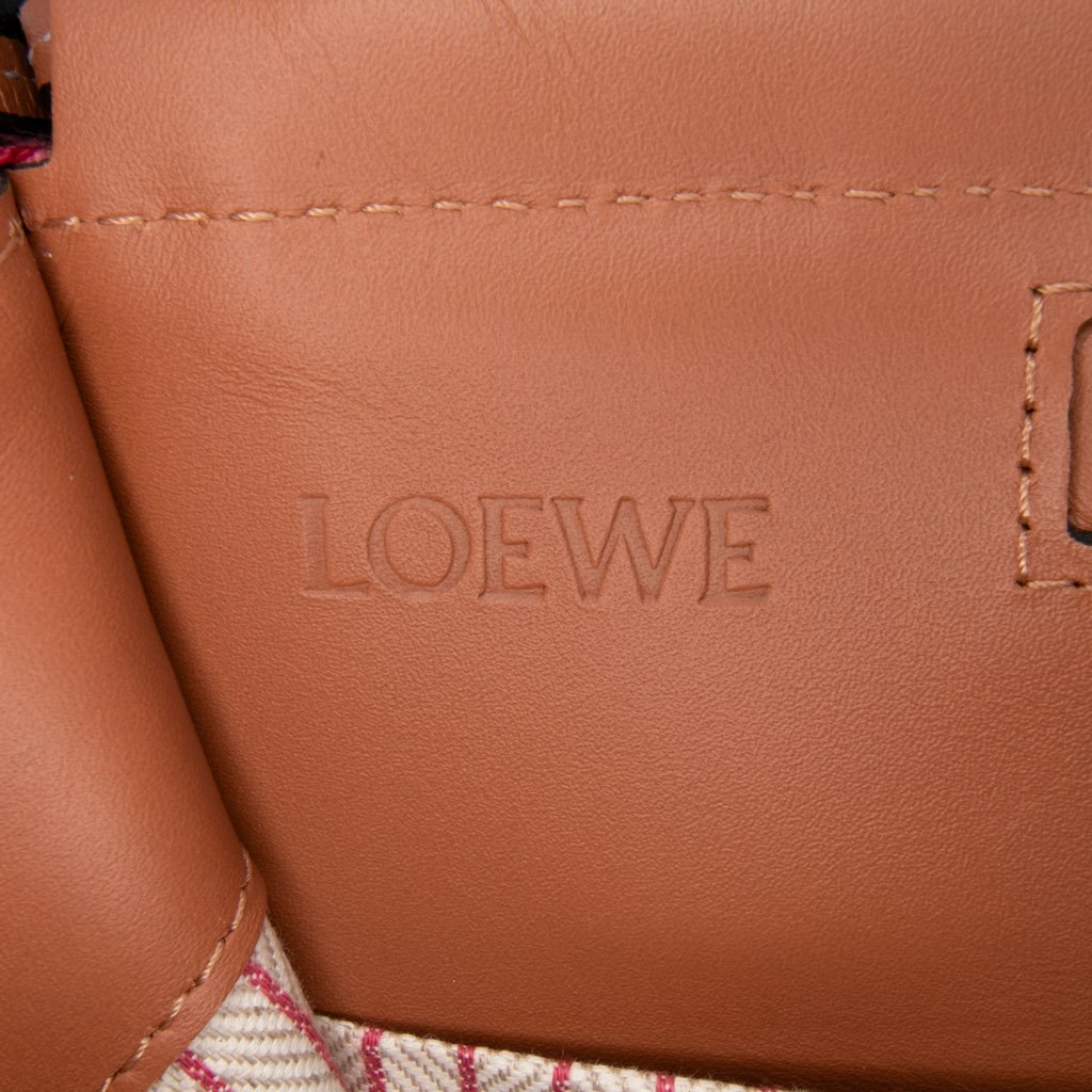 Loewe Small Canvas Cushion Tote - Side view