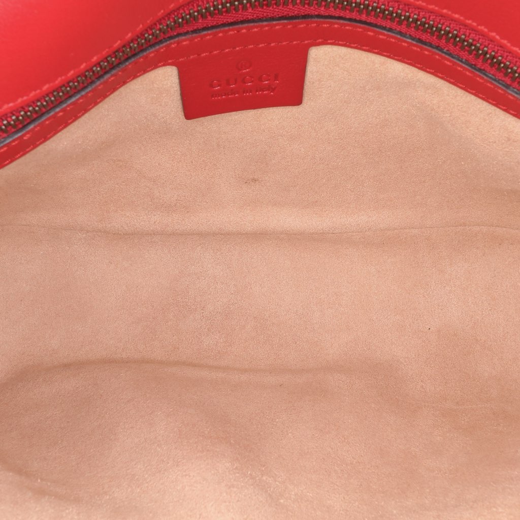 Gucci Small GG Marmont Matelasse Leather Flap Crossbody - 4