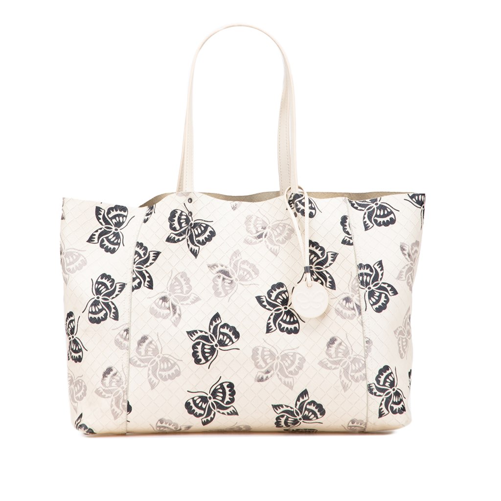Bottega Veneta Nappa Intrecciomirage Butterfly Tote