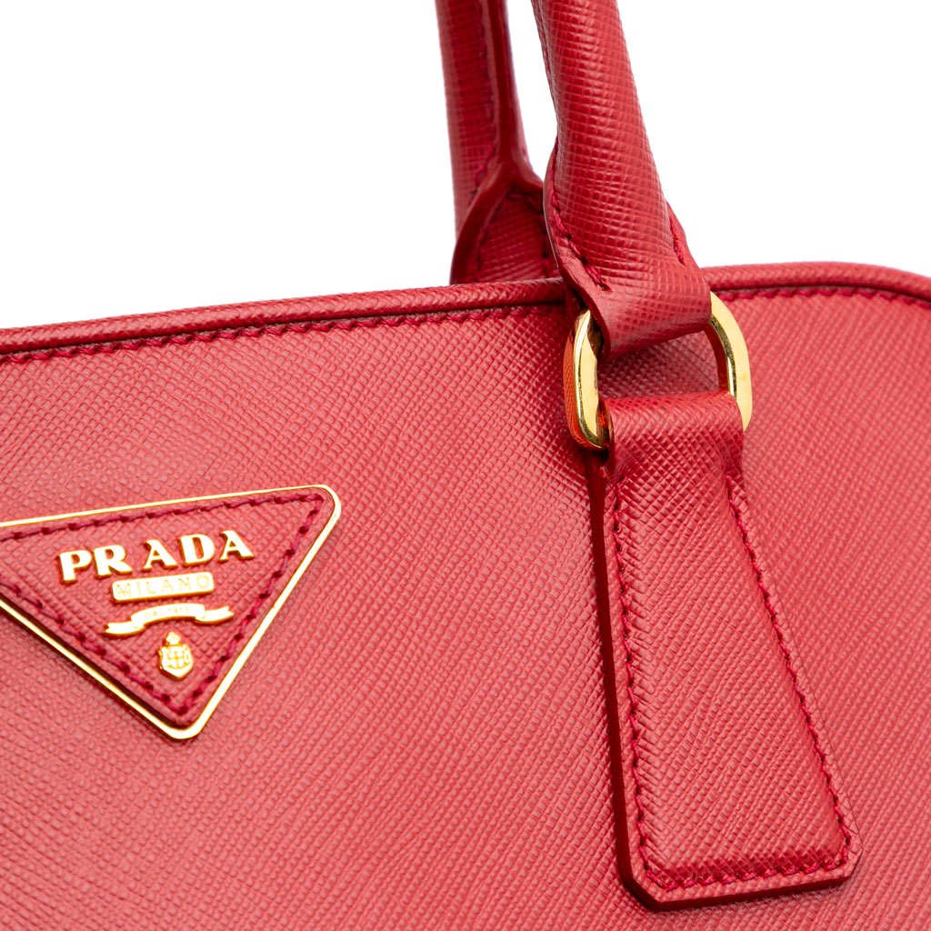 Prada Medium Saffiano Lux Open Promenade Satchel - Image 10
