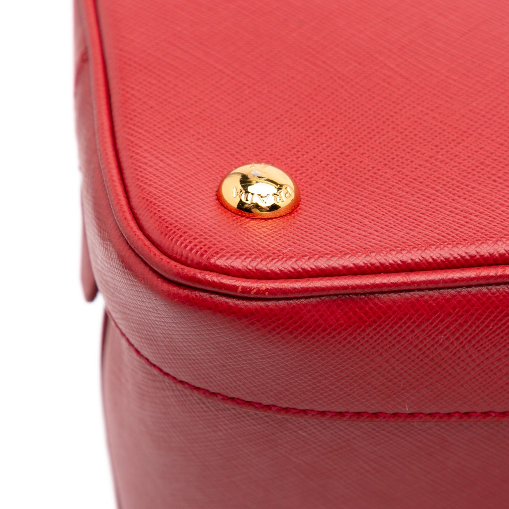 Prada Medium Saffiano Lux Open Promenade Satchel - Image 11