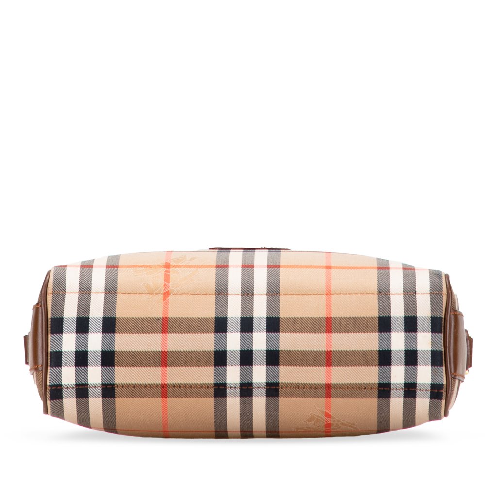 Burberry Haymarket Check Canvas Crossbody - 3