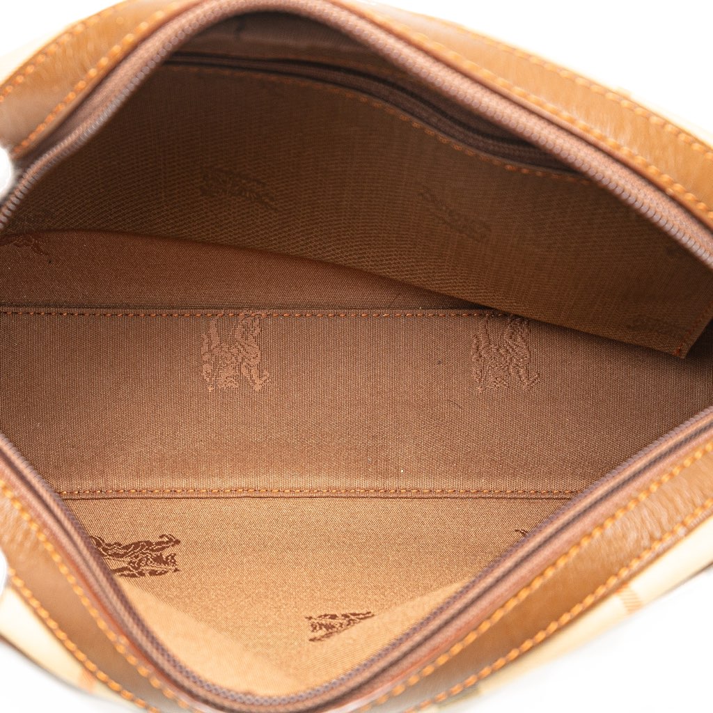 Burberry Haymarket Check Canvas Crossbody - 4