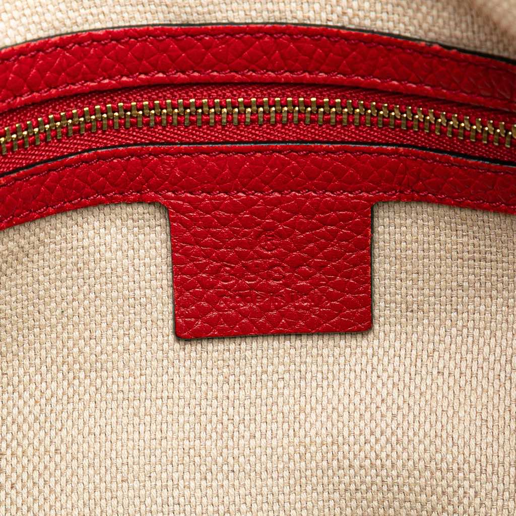 Gucci Large Pebbled Calfskin Soho Convertible Hobo - Side view