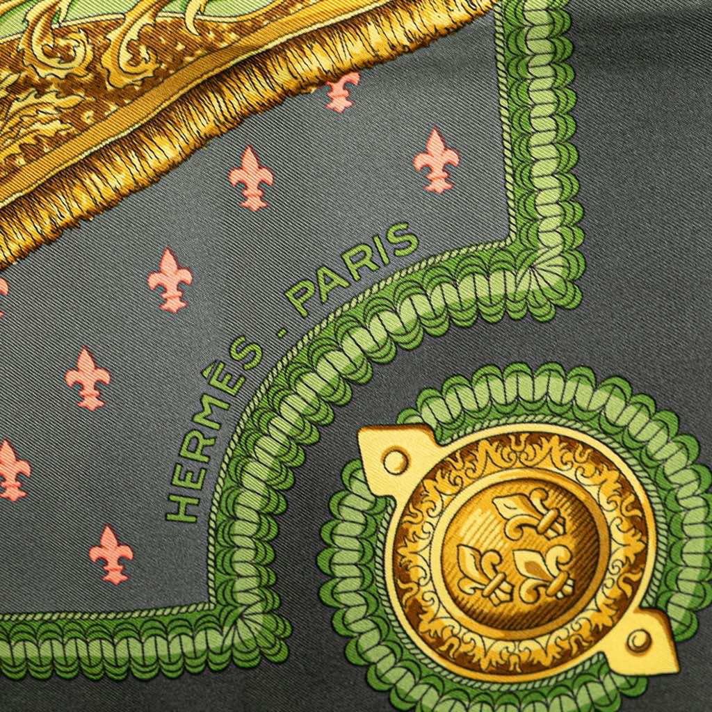 Hermès Selles A Housse Silk Scarf - 5