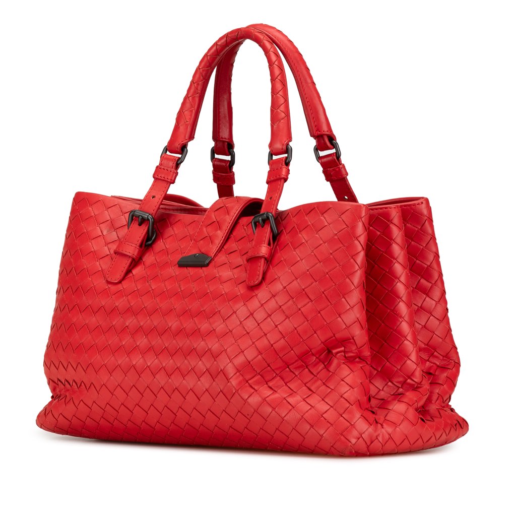 Bottega Veneta Small Nappa Intrecciato Roma Satchel - 2